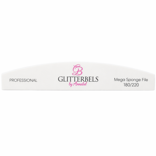 Glitterbels Mega Sponge Nail File 180/220