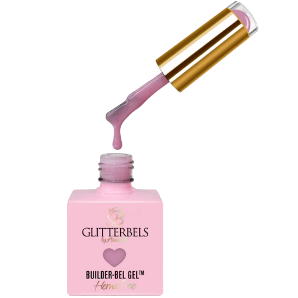 Glitterbels Hema-Free Builder-Bel Gel Polish Cover Me Pink 17ml