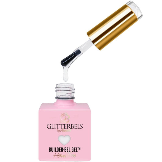 Glitterbels Hema-Free Builder-Bel Gel Polish Crystal 17ml