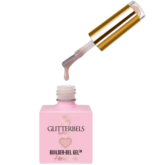 Glitterbels Hema-Free Builder-Bel Gel Polish Oat Milk 17ml