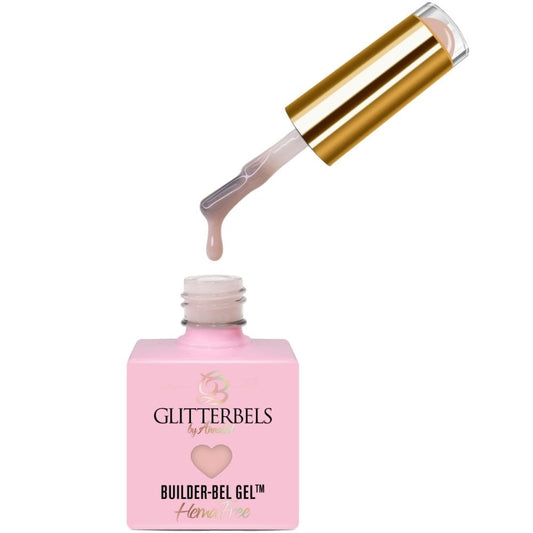 Glitterbels Hema-Free Builder-Bel Gel Polish Oat Milk 17ml