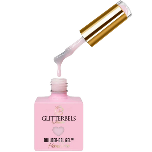 Glitterbels Hema-Free Builder-Bel Gel Polish Peek-a-boo 17ml