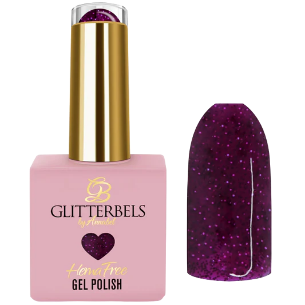 Glitterbels Gel Polish Cherry Wine 8ml