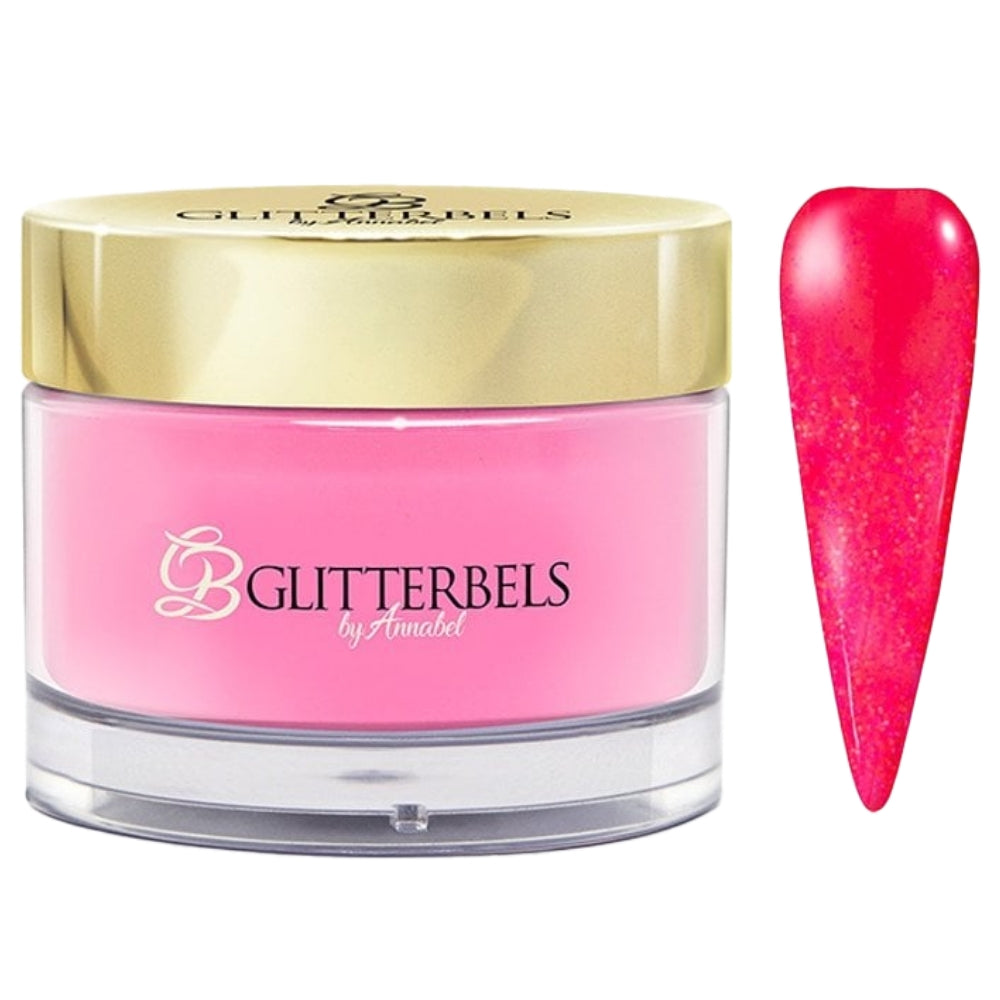Glitterbels Pre-Mixed Acrylic Coloured Powder Neon Fuchsia 28g
