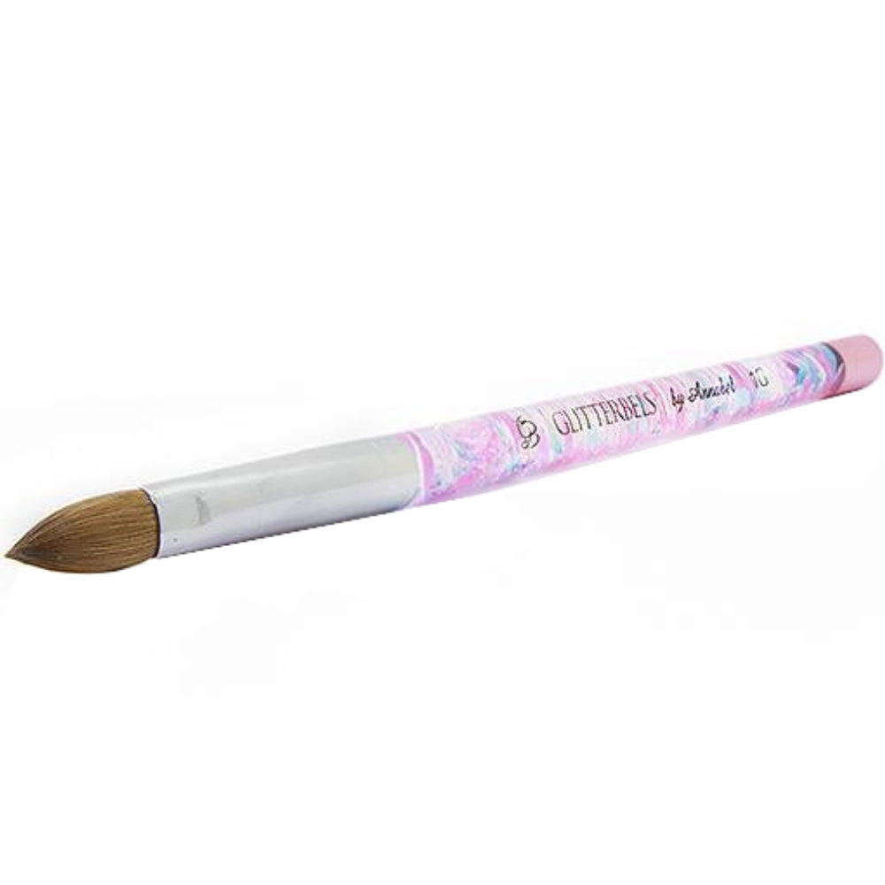 Glitterbels Pinched Acrylic Brush Size 10