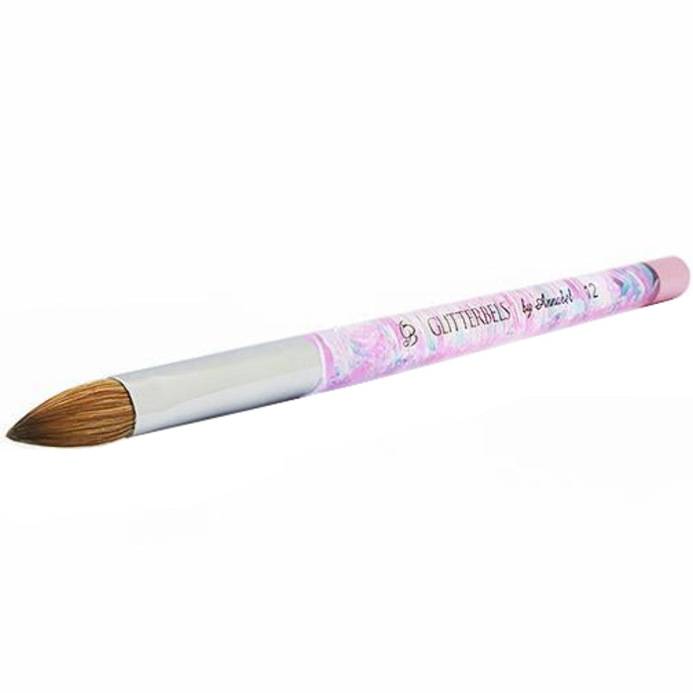 Glitterbels Pinched Acrylic Brush Size 12