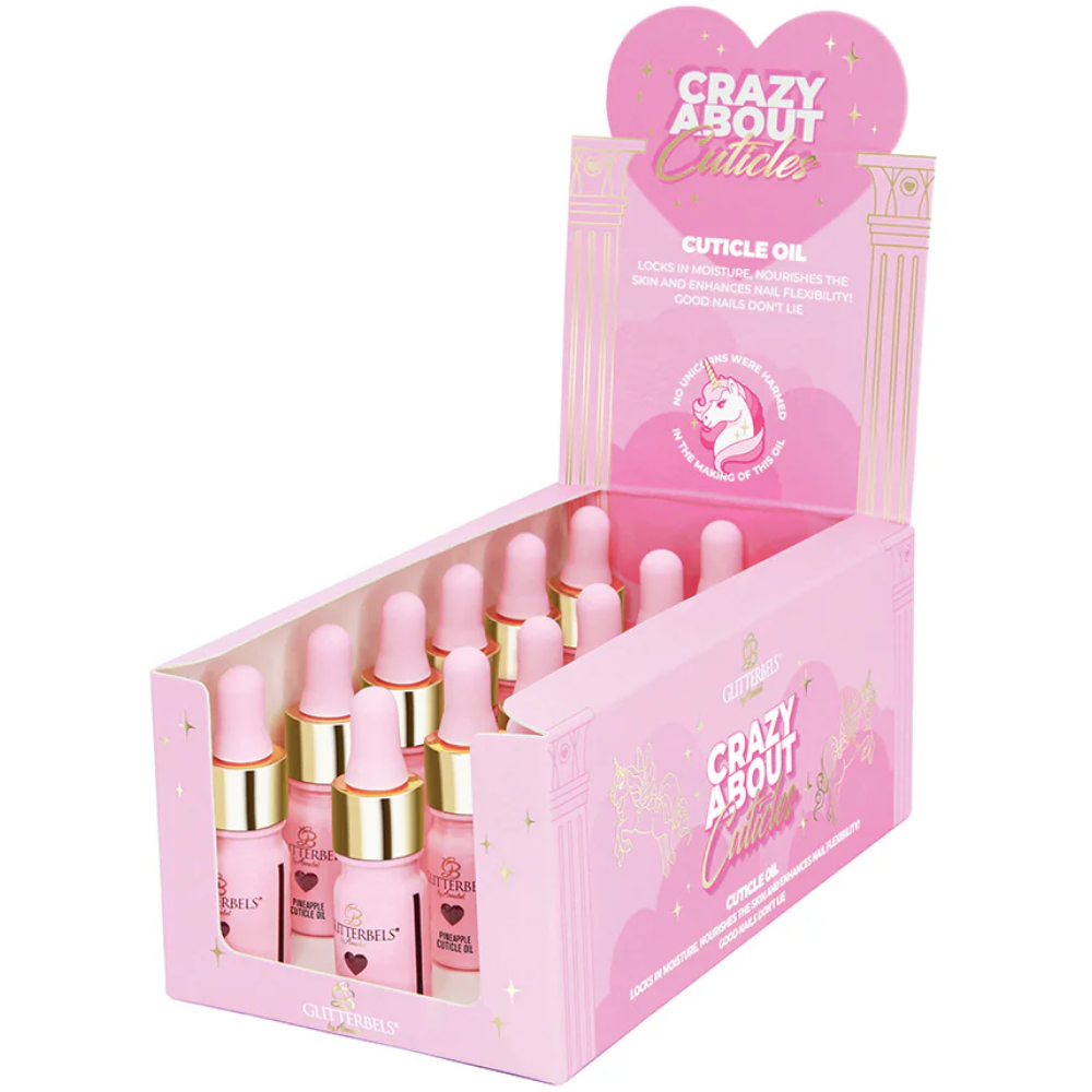 Glitterbels Pineapple Cuticle Oil 18 x 5ml