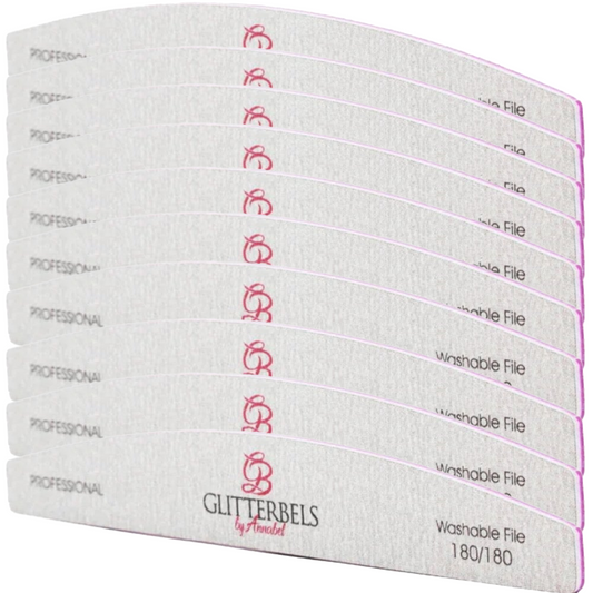 Glitterbels Nail File 10 x 180 Grit