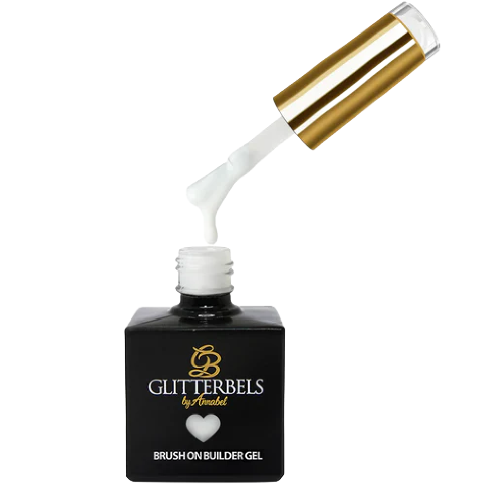 Glitterbels Brush On Builder Gel Polish Clean Slate 17ml