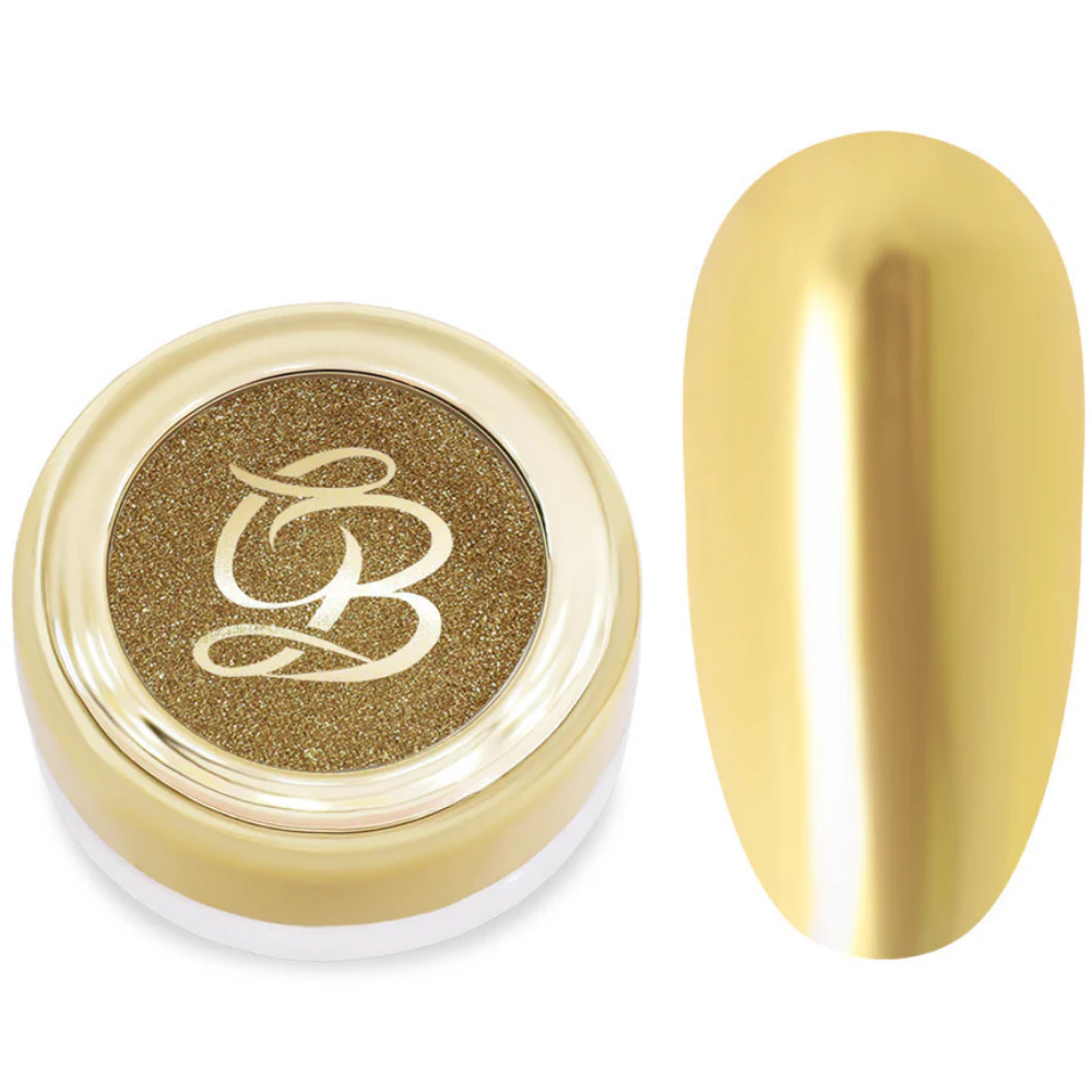 Glitterbels Pressed Chrome Powder Ornate Mirror 0.5g