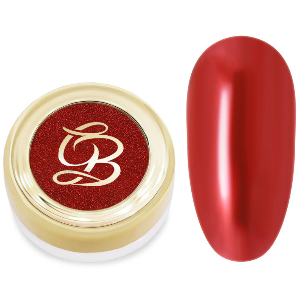 Glitterbels Pressed Chrome Powder Ruby Mirror 0.5g