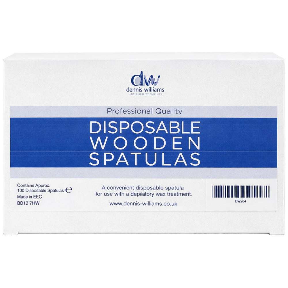 Dennis Williams Disposable Wooden Spatulas 100 Pack