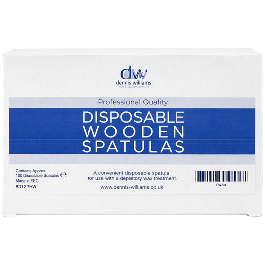 Dennis Williams Disposable Wooden Spatulas 100 Pack