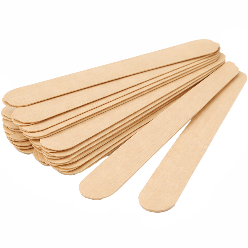 Dennis Williams Disposable Wooden Spatulas 100 Pack