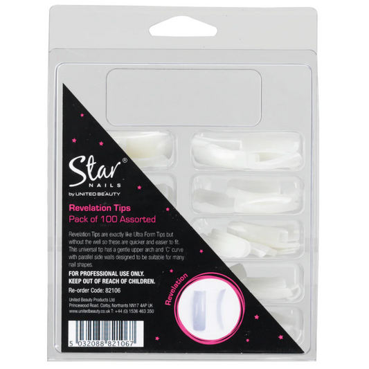 Star Nails Revelation Nail Tips Assorted 100 Pack