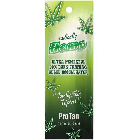 ProTan Radically Hemp Tanning Accelerator Sachet 22ml