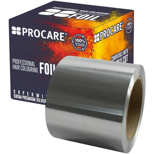 Procare Superwide Hair Foil Silver 120mm x 500m