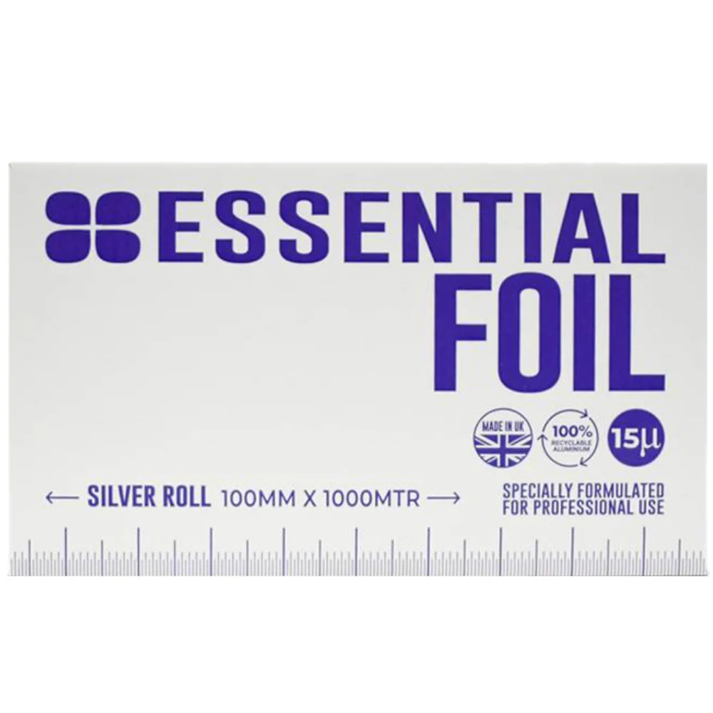 Procare Essential Hair Foil Silver 100mm x 1000m