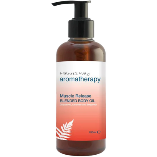 Natures Way Muscle Release Blended Body Oil 200ml