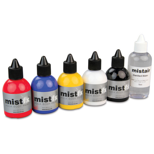 Mistair MistFX Aqua Body Paint Starter Pack