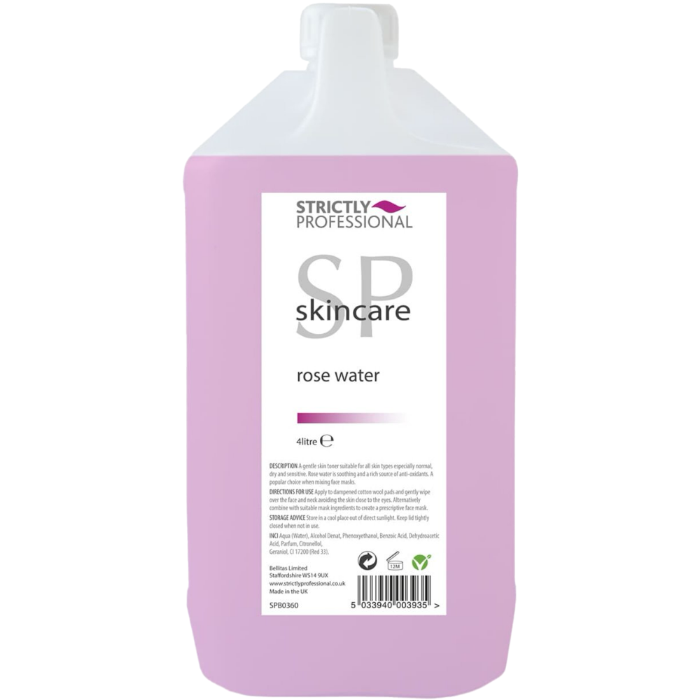 Strictly Professional Rose Water 4000ml