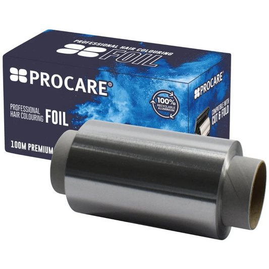 Procare Premium Hair Foil Silver 1000m x 100mm