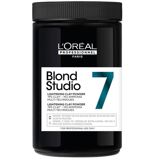 L'Oréal Professionnel Blond Studio 7 Clay Powder Bleach 500g