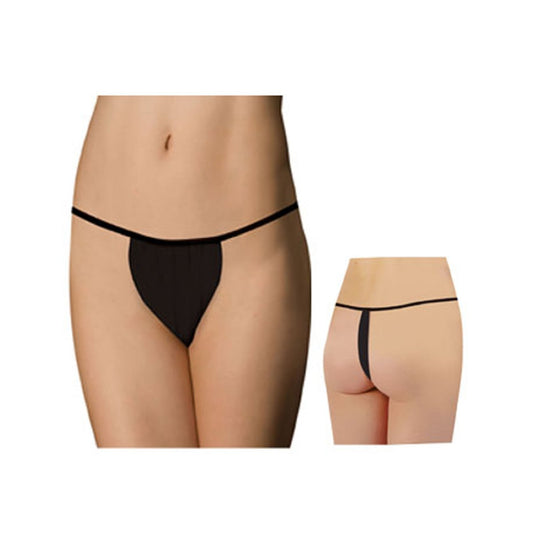 Deo Disposable G-Strings Black 50 Pack