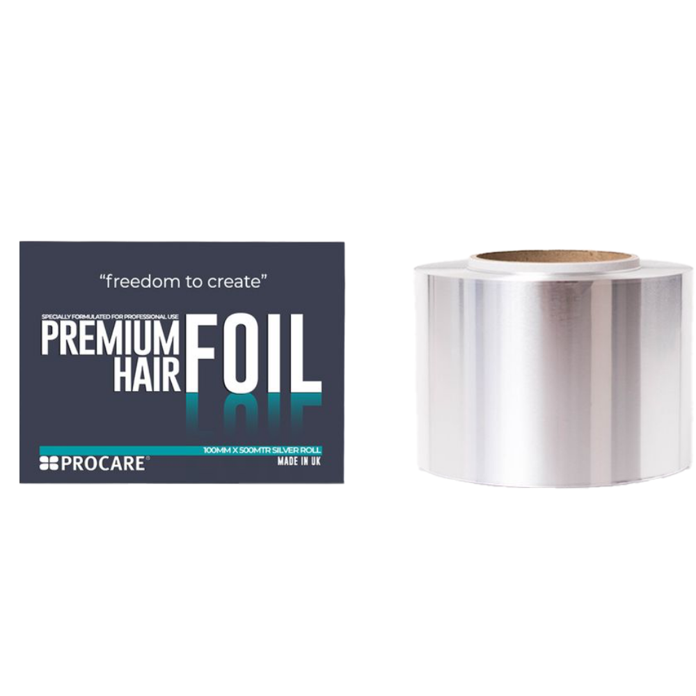 Procare Premium Hair Foil Silver 100mm x 500m