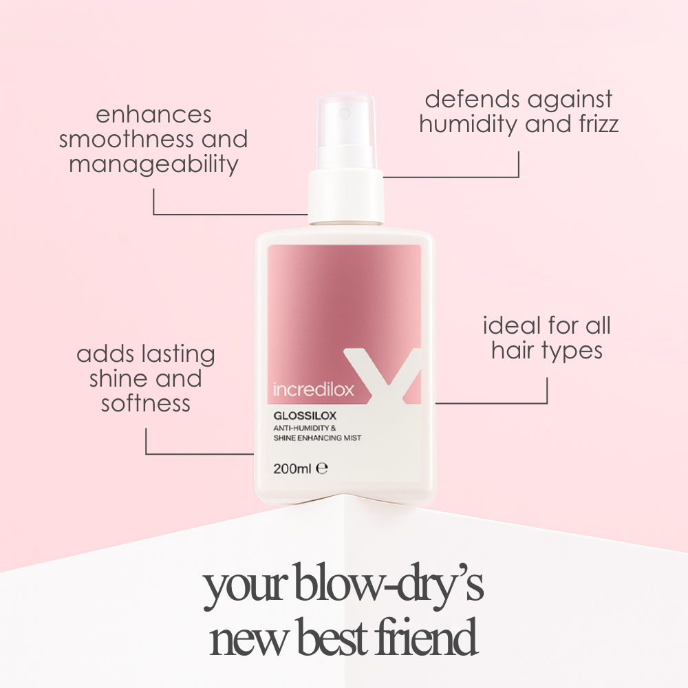 Incredilox Glossilox Anti-Humidity & Shine Enhancing Mist 200ml