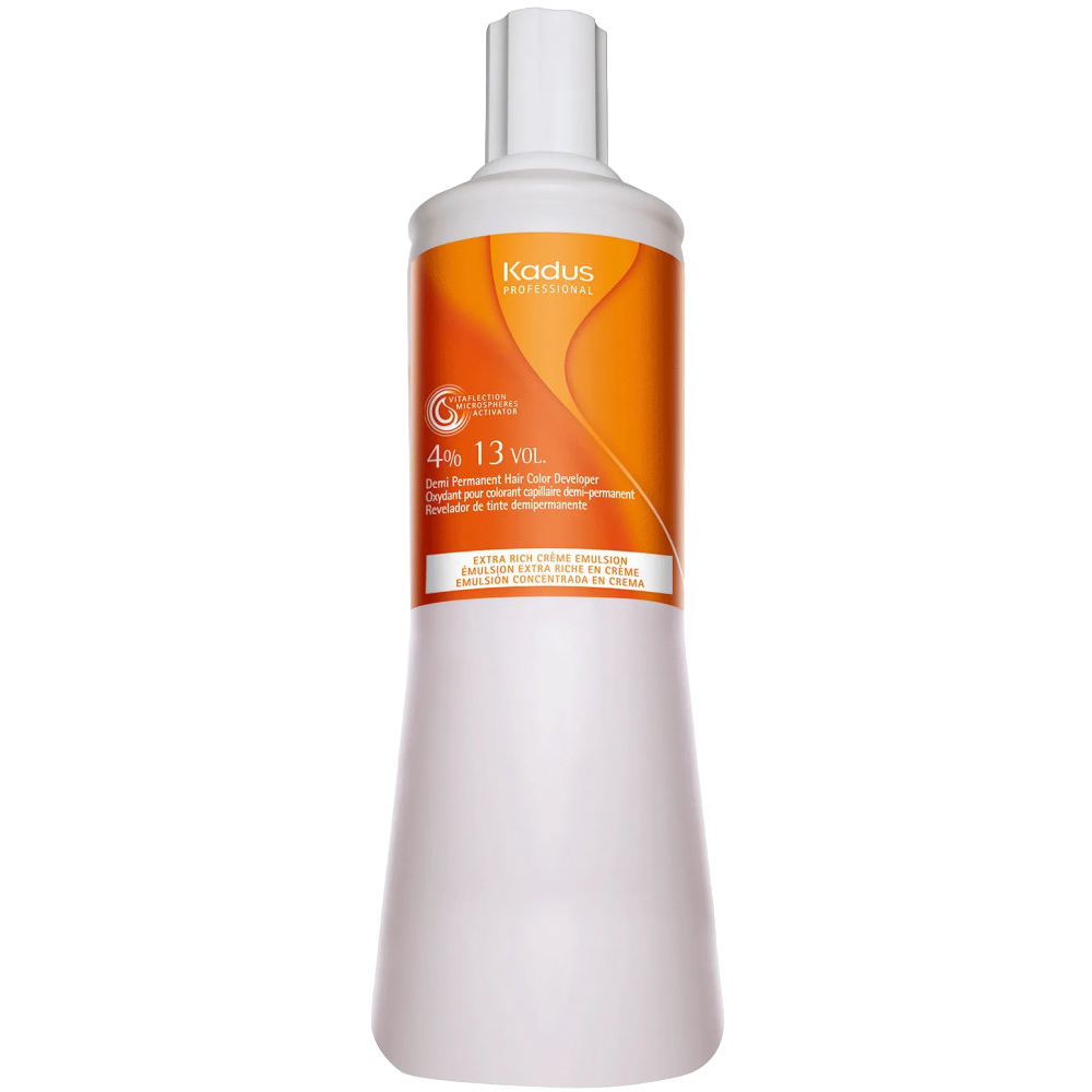 Kadus Demi-Permanent Hair Colour Developer 4% 1000ml