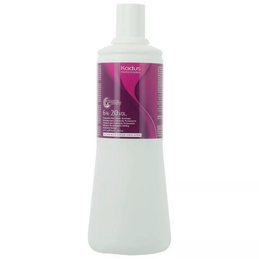 Kadus Permanent Hair Colour Developer 6% 1000ml