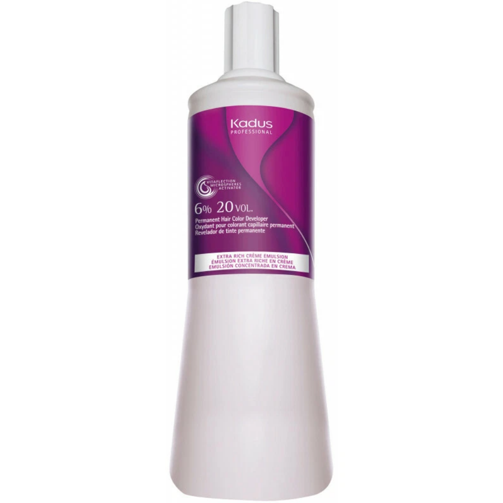 Kadus Permanent Hair Colour Developer 6% 1000ml