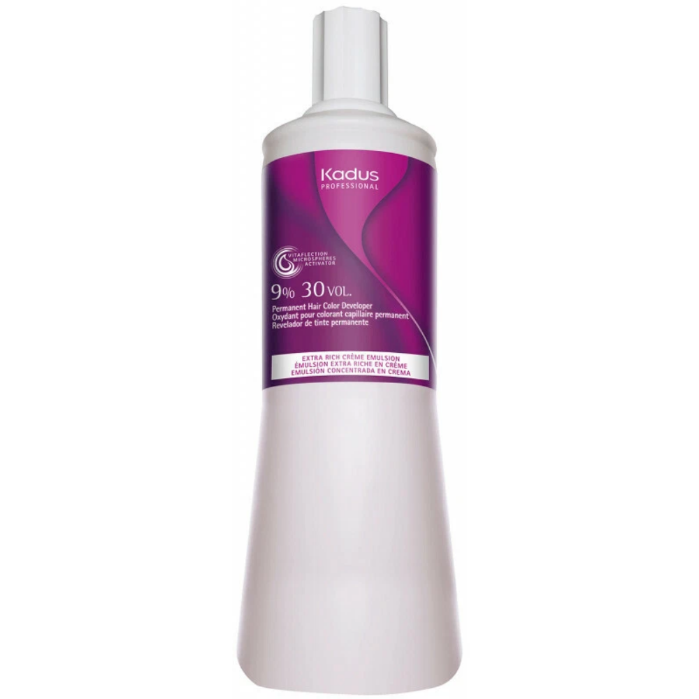 Kadus Permanent Hair Colour Developer 9% 1000ml