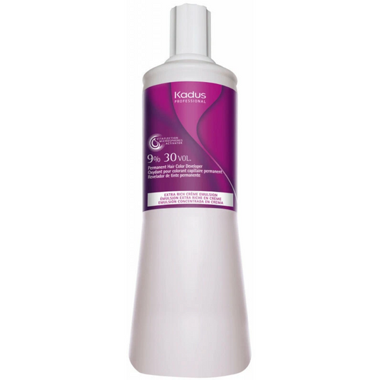 Kadus Permanent Hair Colour Developer 9% 1000ml