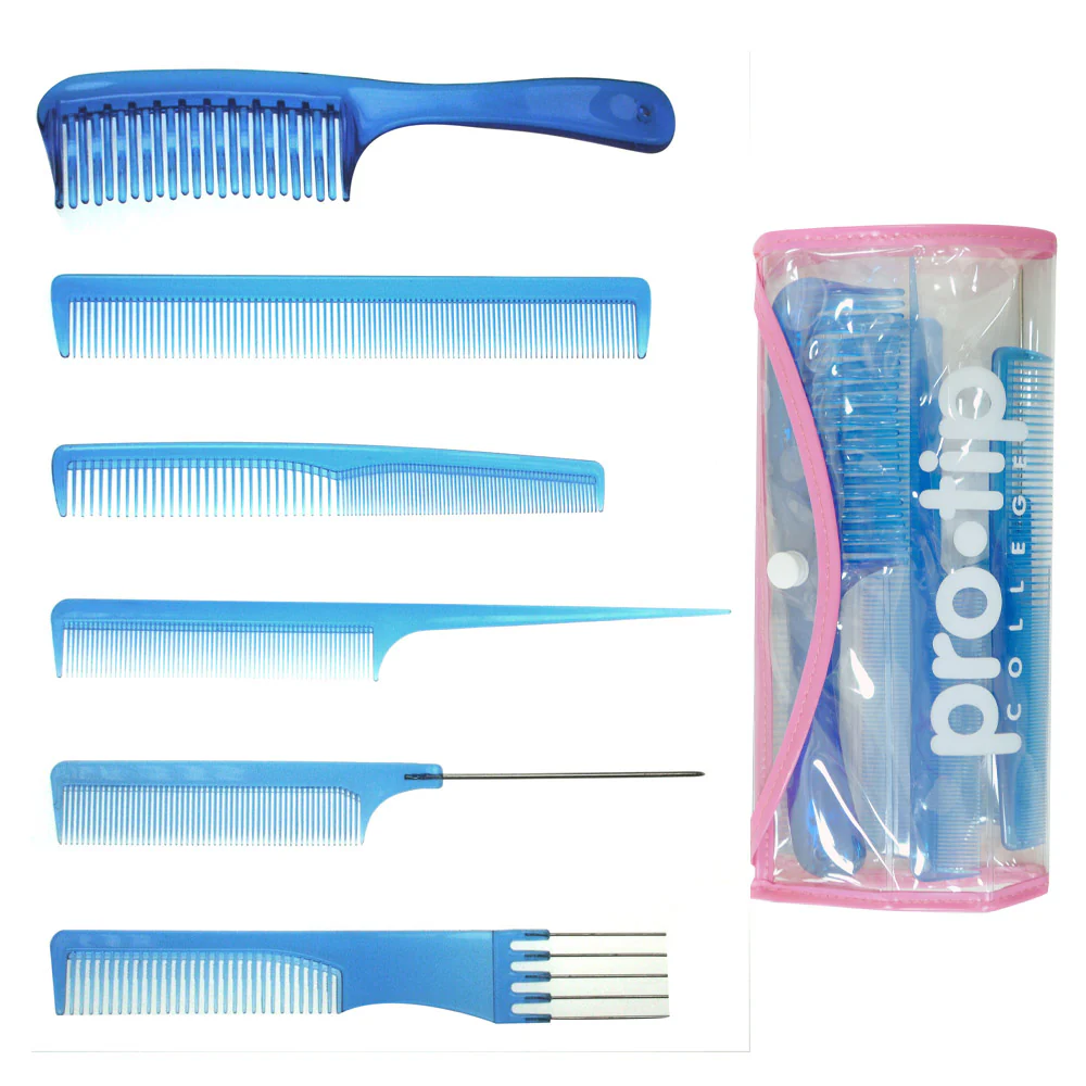 Pro Tip College Comb Kit Blue