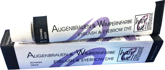 Hairwell Lash Tint Black 20ml