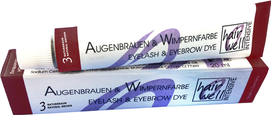 Hairwell Lash Tint Brown 20ml