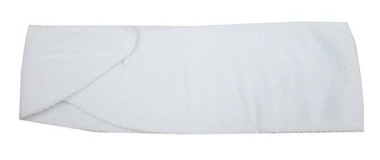 Dennis Williams Velcro Headband White