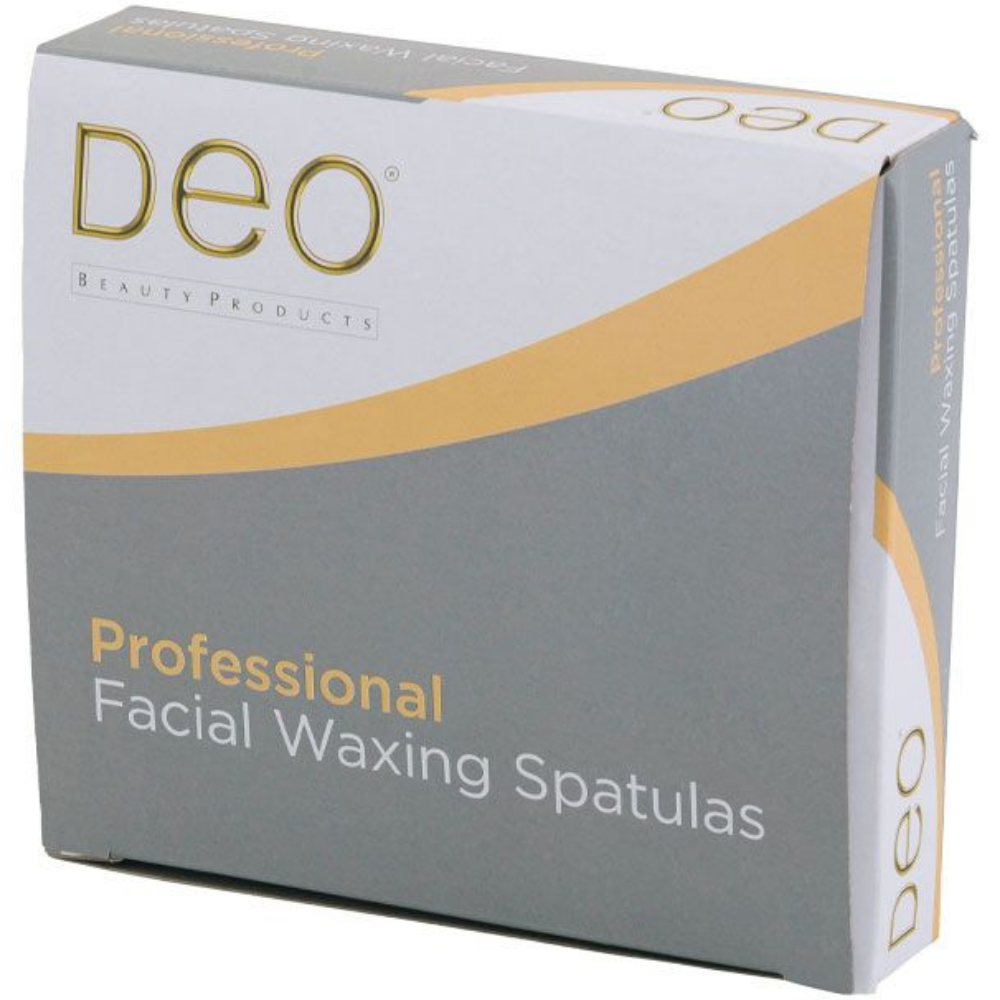 Deo Disposable Facial Waxing Spatulas 100 Pack