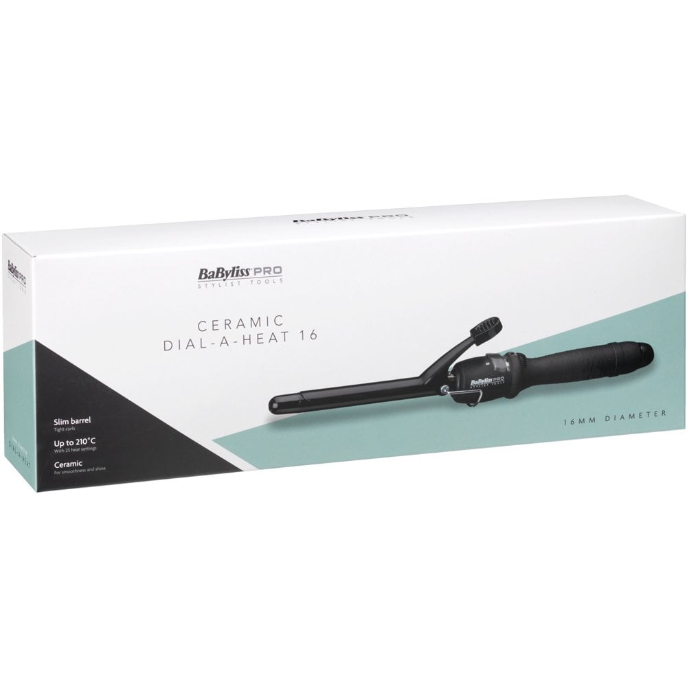 Babyliss Pro Ceramic Dial-A-Heat Curling Tong 16mm