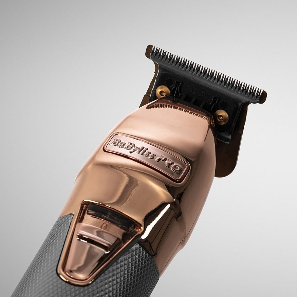 Babyliss Pro Cordless Super Motor Skeleton Trimmer Rose Gold