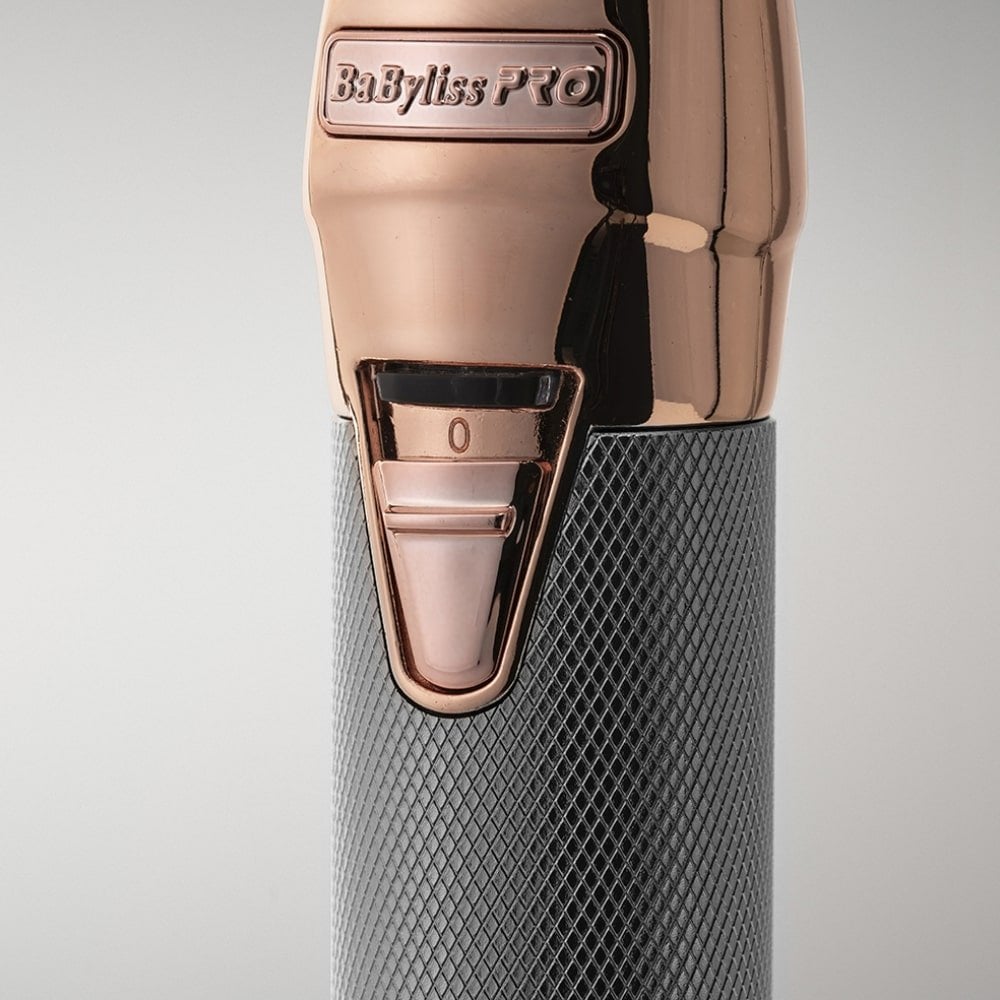 Babyliss Pro Cordless Super Motor Skeleton Trimmer Rose Gold