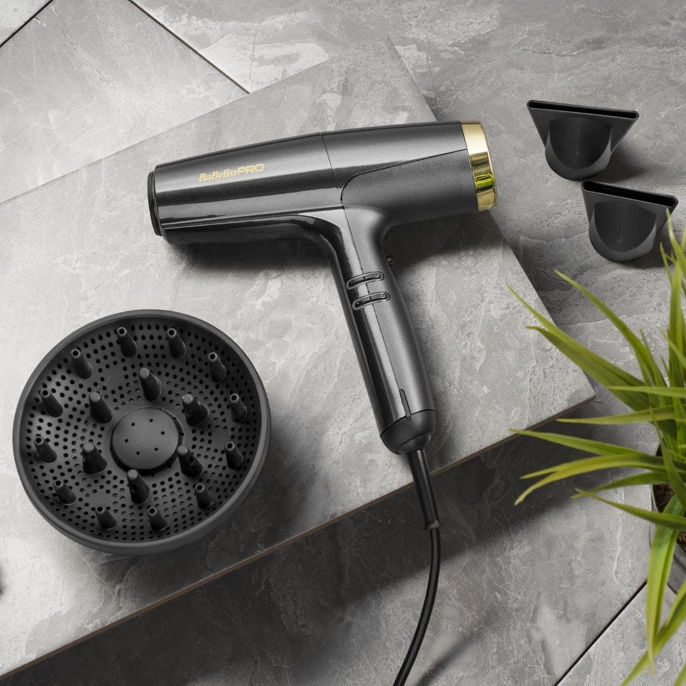 Babyliss Pro Falco High-Speed Digital Hair Dryer Grey