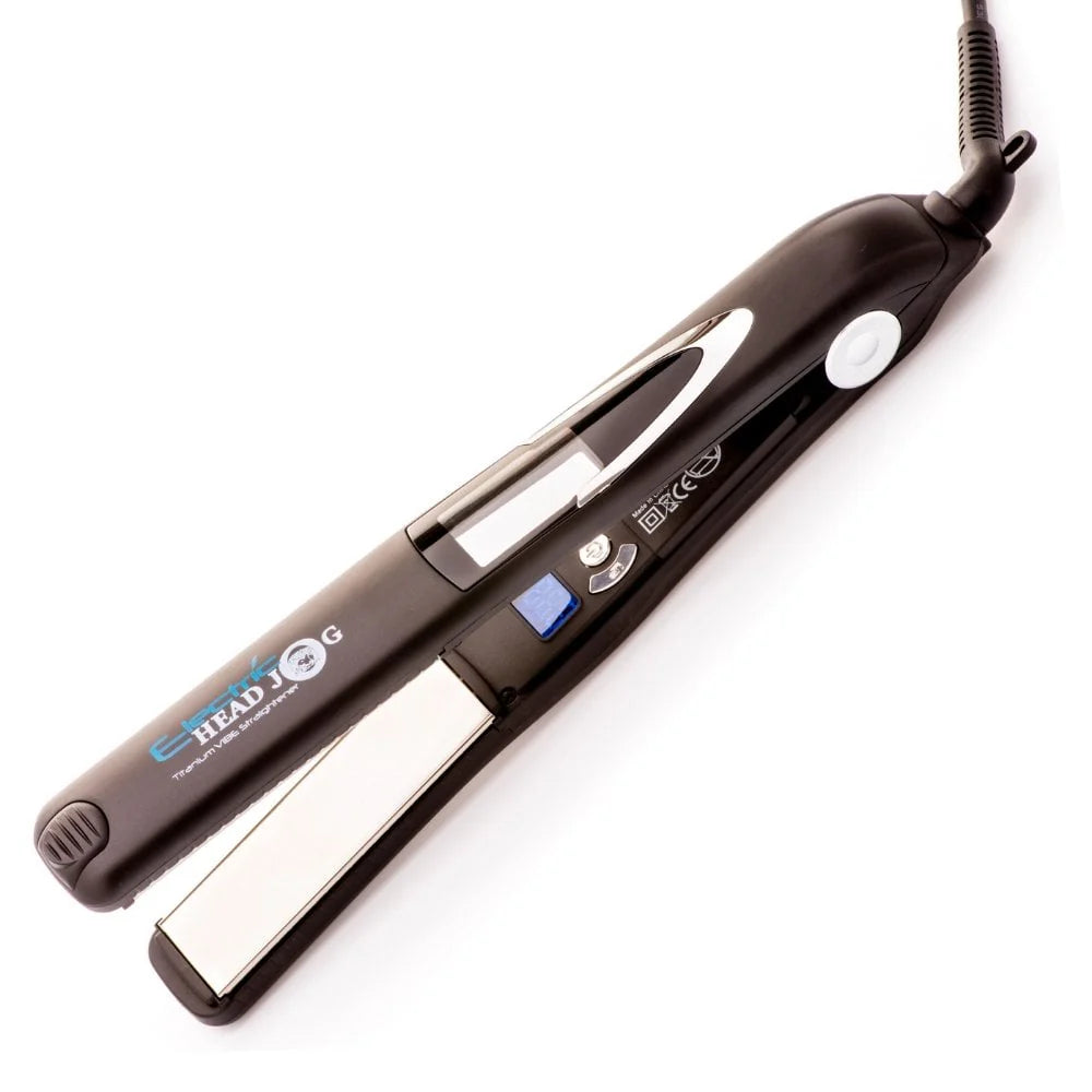 Hair Tools Electric Head Jog Titanium Vibe Hair Straightener